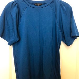 Banana Republic blue short sleeved shirt.